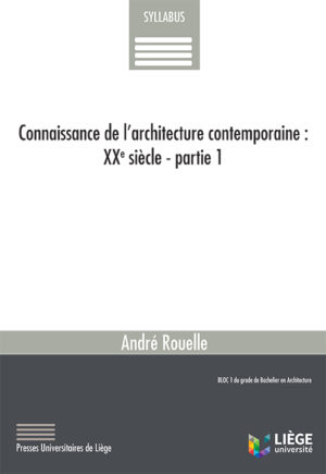 Connaissance de l’architecture contemporaine : XXe siècle